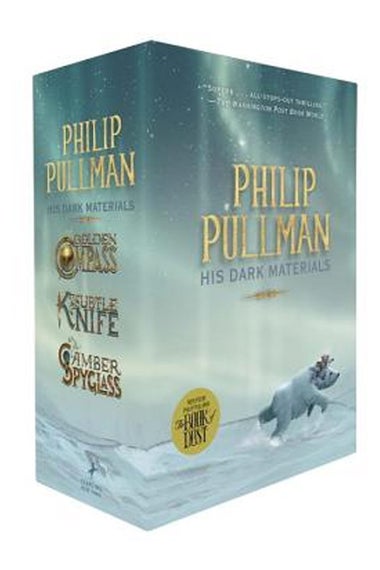 His Dark Materials Trilogy by Philip Pullman.